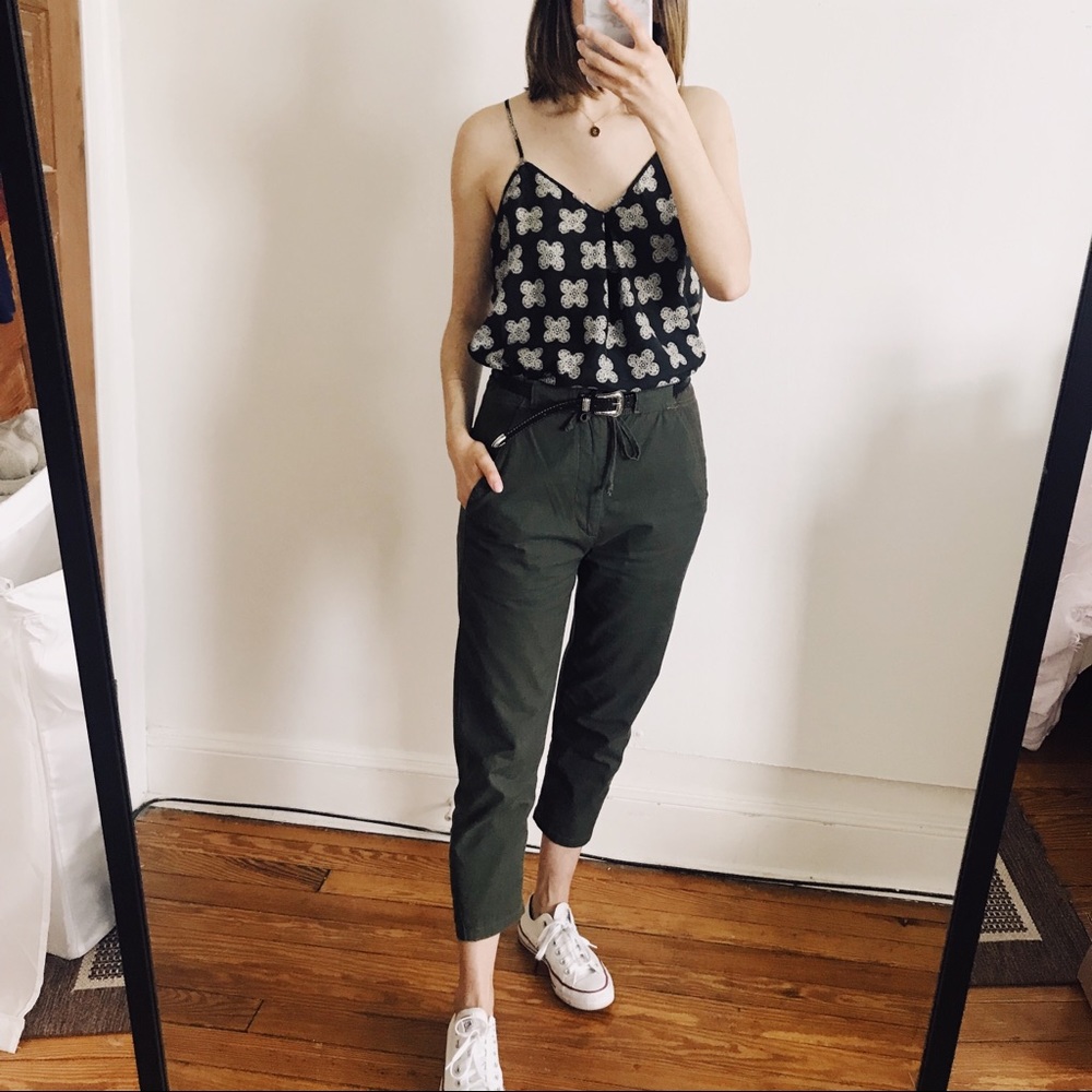 Madewell Silk Paisley Top